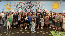 Verdun Elementary Staff Waiting for Day 2 to Begin